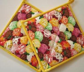 Pot Holders - Ice Cream