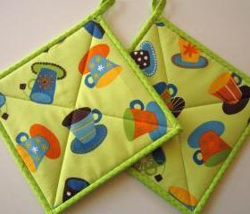 Pot Holders - Coffee or Tea