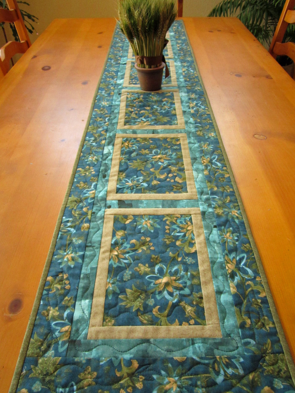 Handmade Table Runner, Quilted Table Runner, Table Runners on Luulla